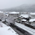 福渡の雪景色