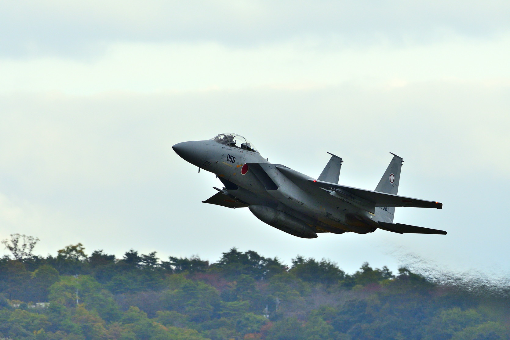 岡山空港に防衛省戦闘機F15飛来 | 母谷区自治会 HOUDANI-KU Residents