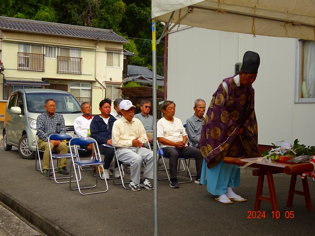 出席者代表安全祈願祭