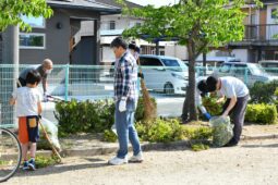 5/24 春の公園等清掃を実施