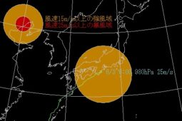 ６月の台風 ポンプ稼働
