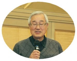 開宴の挨拶をする前坂学区老連会長