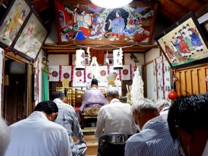 吉備津岡辛木神社の例祭