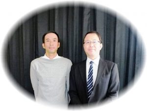 講師の薮野さん（右）と平上さん（左）