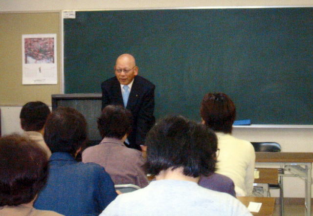 牧石連合町内会 廣田会長の挨拶