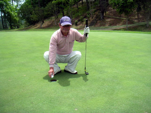 富山さん。 ホールインワンをピックアップ!