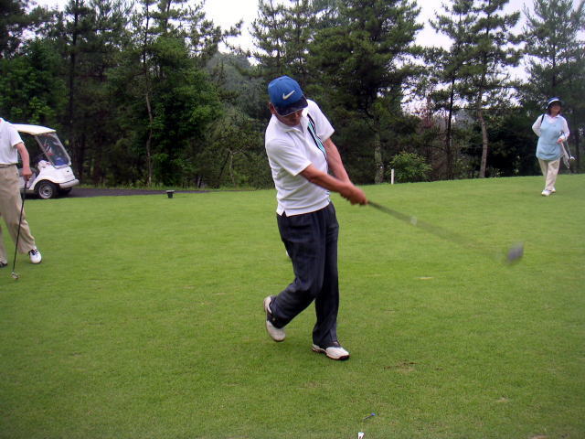 出原さんの 11番ティーショットは?