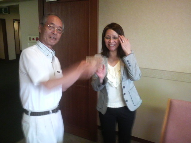 一人取りの、須部正子さん!