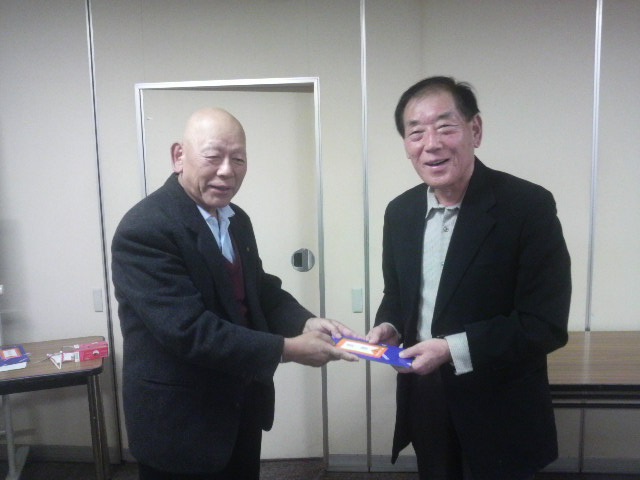 優勝の、石尾さん!