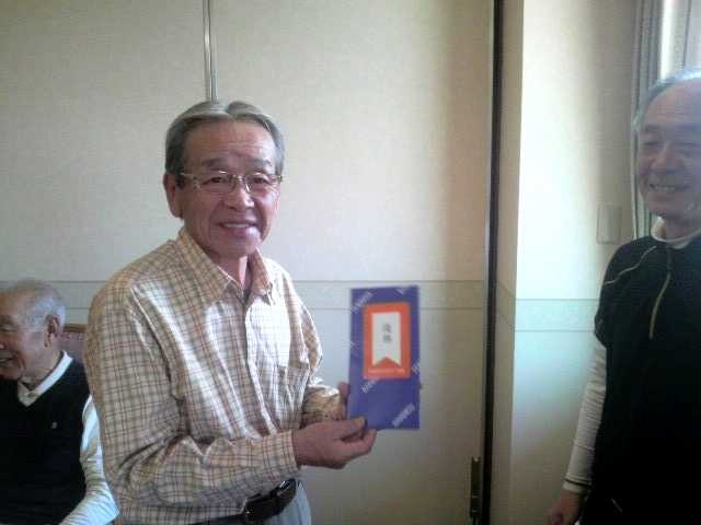 優勝の清山さん