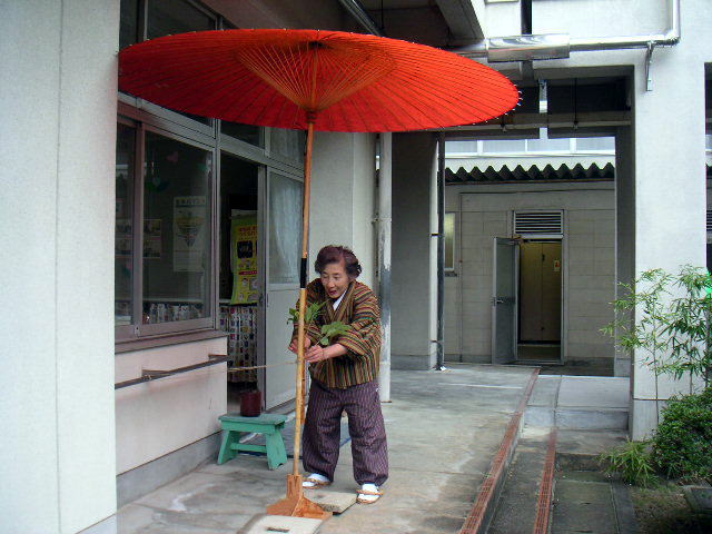 お茶席の用意もできました