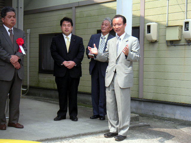 田尻さんのご挨拶