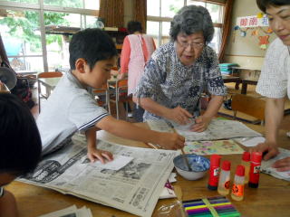 ご指導中の光畑先生