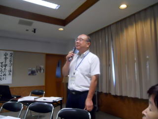 ご講演中の藤原講師