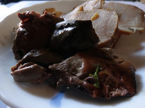 鶏の燻製