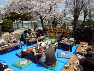 お花見