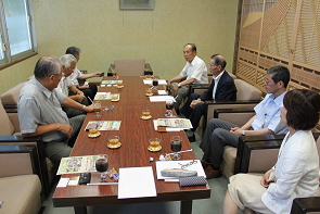 鳥取市自治連合会表敬訪問