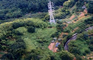 �󂩂猩���ԎR�Õ�