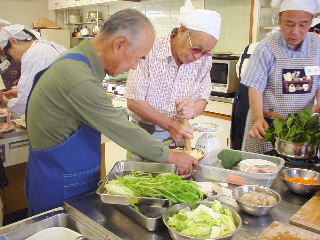第2回男性料理教室　２