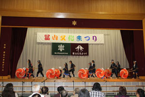 「富山文化まつり」での様子 「富山文化まつり」での様子