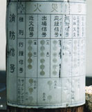 消防信号の種別を記したプレート 消防信号の種別を記したプレート