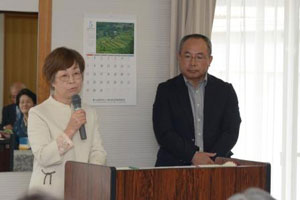 出井氏と難波氏による「二人トーク」 出井氏と難波氏による「二人トーク」