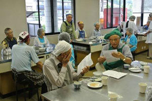 食後の感想発表1 食後の感想発表1