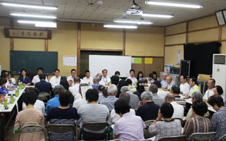 海吉出村会場 海吉出村会場