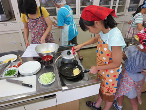 オムレツ作り オムレツ作り