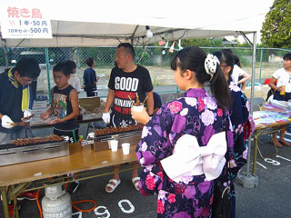 焼き鳥を買う 焼き鳥を買う