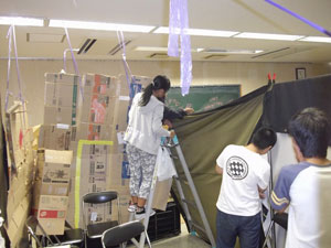 本番前のお手入れ 本番前のお手入れ