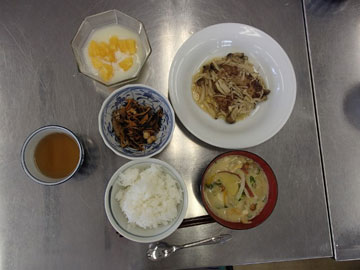 骨粗鬆症予防料理の完成 骨粗鬆症予防料理の完成