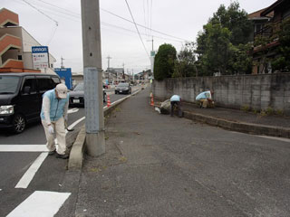 海吉橋西詰にて 海吉橋西詰にて