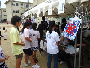 かき氷売れてます かき氷売れてます