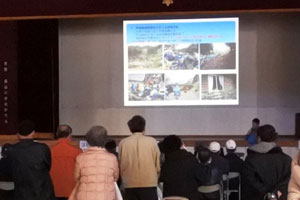 熊本地震応援派遣の説明 熊本地震応援派遣の説明