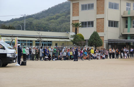 中央署員による交通安全ワンポイントレッスン 中央署員による交通安全ワンポイントレッスン