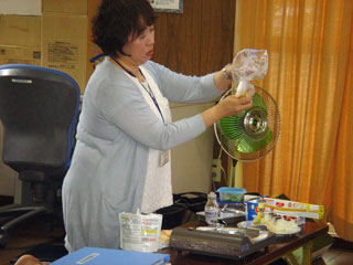 災害時食事づくりの説明 災害時食事づくりの説明