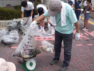 ごみの計量 ごみの計量