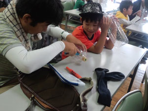 ペットボトルの加工(1) ペットボトルの加工(1)