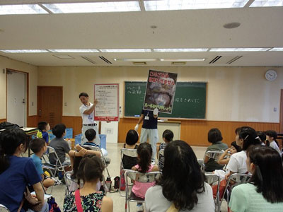 環境ごみスクールの様子 環境ごみスクールの様子