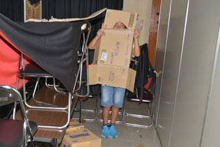 お化けのスタンバイOK お化けのスタンバイOK