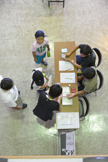 受付の様子 受付の様子