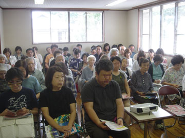 講演会の様子(2) 講演会の様子(2)