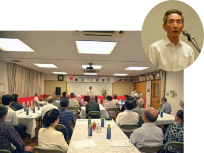 平井副会長による式辞 平井副会長による式辞