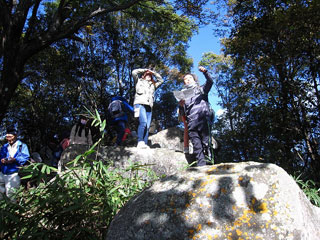 八畳岩古墳からの眺望は抜群 八畳岩古墳からの眺望は抜群