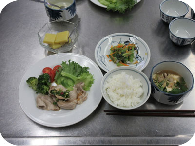 完成した料理 完成した料理