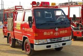 平成8年配備の旧車両 平成8年配備の旧車両