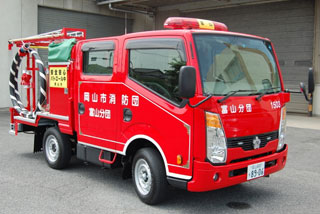 新ポンプ車(前景) 新ポンプ車(前景)