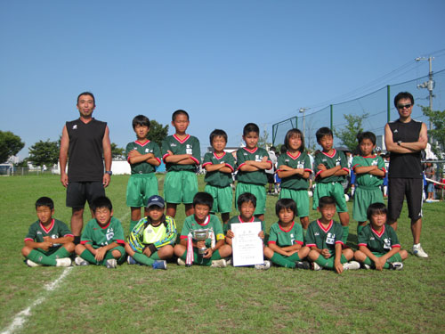 優勝メンバーの勇姿 優勝メンバーの勇姿