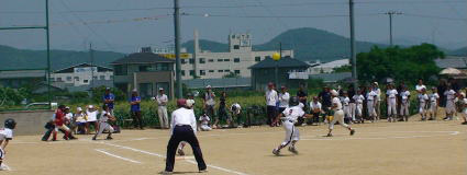 政田戦の様子 政田戦の様子